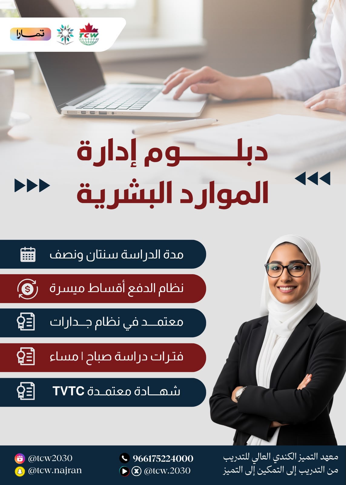 المستوى السابع دبلوم إدارة الموارد البشرية
